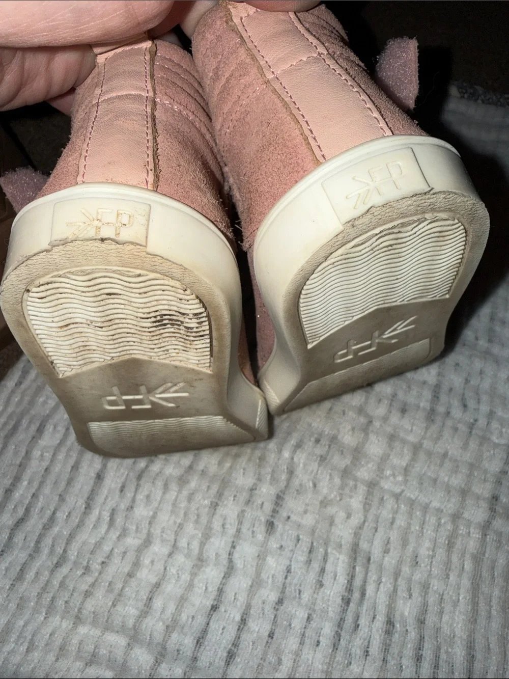 Freshly Picked Toddler High-Top Sneakers - Rose